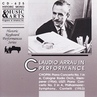 Music & Arts : Arrau - Chopin, Liszt